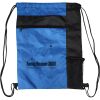 Custom Print Color Block Drawstring Backpack Thumbnail