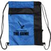 Custom Print Color Block Drawstring Backpack Thumbnail