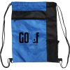 Custom Print Color Block Drawstring Backpack Thumbnail