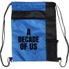 Custom Print Color Block Drawstring Backpack Thumbnail