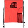 Custom Print Dual Pocket Drawstring Backpack Thumbnail