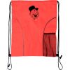 Custom Print Dual Pocket Drawstring Backpack Thumbnail