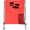 Custom Print Dual Pocket Drawstring Backpack Thumbnail