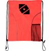 Custom Print Dual Pocket Drawstring Backpack Thumbnail