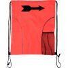 Custom Print Dual Pocket Drawstring Backpack Thumbnail