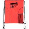 Custom Print Dual Pocket Drawstring Backpack Thumbnail