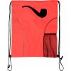 Custom Print Dual Pocket Drawstring Backpack Thumbnail