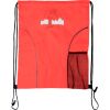 Custom Print Dual Pocket Drawstring Backpack Thumbnail