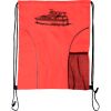 Custom Print Dual Pocket Drawstring Backpack Thumbnail