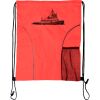 Custom Print Dual Pocket Drawstring Backpack Thumbnail