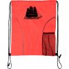 Custom Print Dual Pocket Drawstring Backpack Thumbnail