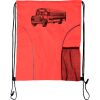 Custom Print Dual Pocket Drawstring Backpack Thumbnail