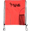 Custom Print Dual Pocket Drawstring Backpack Thumbnail