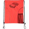 Custom Print Dual Pocket Drawstring Backpack Thumbnail