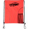 Custom Print Dual Pocket Drawstring Backpack Thumbnail