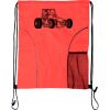 Custom Print Dual Pocket Drawstring Backpack Thumbnail