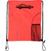 Custom Print Dual Pocket Drawstring Backpack Thumbnail