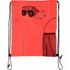 Custom Print Dual Pocket Drawstring Backpack Thumbnail