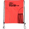 Custom Print Dual Pocket Drawstring Backpack Thumbnail