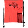 Custom Print Dual Pocket Drawstring Backpack Thumbnail