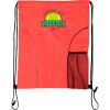Custom Print Dual Pocket Drawstring Backpack Thumbnail