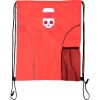 Custom Print Dual Pocket Drawstring Backpack Thumbnail