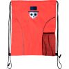 Custom Print Dual Pocket Drawstring Backpack Thumbnail