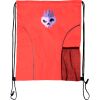 Custom Print Dual Pocket Drawstring Backpack Thumbnail