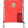 Custom Print Dual Pocket Drawstring Backpack Thumbnail