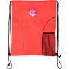 Custom Print Dual Pocket Drawstring Backpack Thumbnail