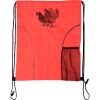 Custom Print Dual Pocket Drawstring Backpack Thumbnail