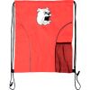 Custom Print Dual Pocket Drawstring Backpack Thumbnail