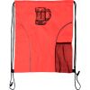 Custom Print Dual Pocket Drawstring Backpack Thumbnail