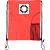 Custom Print Dual Pocket Drawstring Backpack Thumbnail