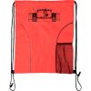 Custom Print Dual Pocket Drawstring Backpack Thumbnail