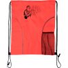 Custom Print Dual Pocket Drawstring Backpack Thumbnail