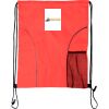 Custom Print Dual Pocket Drawstring Backpack Thumbnail