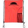 Custom Print Dual Pocket Drawstring Backpack Thumbnail