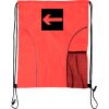 Custom Print Dual Pocket Drawstring Backpack Thumbnail