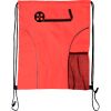 Custom Print Dual Pocket Drawstring Backpack Thumbnail