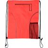 Custom Print Dual Pocket Drawstring Backpack Thumbnail