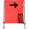 Custom Print Dual Pocket Drawstring Backpack Thumbnail