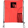 Custom Print Dual Pocket Drawstring Backpack Thumbnail