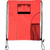 Custom Print Dual Pocket Drawstring Backpack Thumbnail