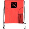 Custom Print Dual Pocket Drawstring Backpack Thumbnail