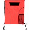 Custom Print Dual Pocket Drawstring Backpack Thumbnail