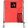 Custom Print Dual Pocket Drawstring Backpack Thumbnail