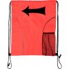 Custom Print Dual Pocket Drawstring Backpack Thumbnail