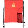 Custom Print Dual Pocket Drawstring Backpack Thumbnail