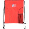 Custom Print Dual Pocket Drawstring Backpack Thumbnail